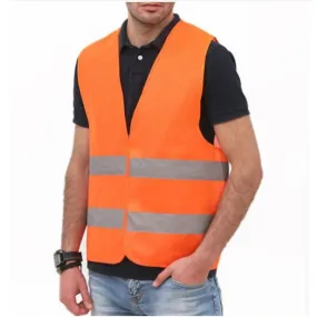 15 Pieces Reflective Vest Vest Vest Sanitation Construction Night Riding Reflective Vest Construction Site Security Patrol Driver Traffic Safety Suit