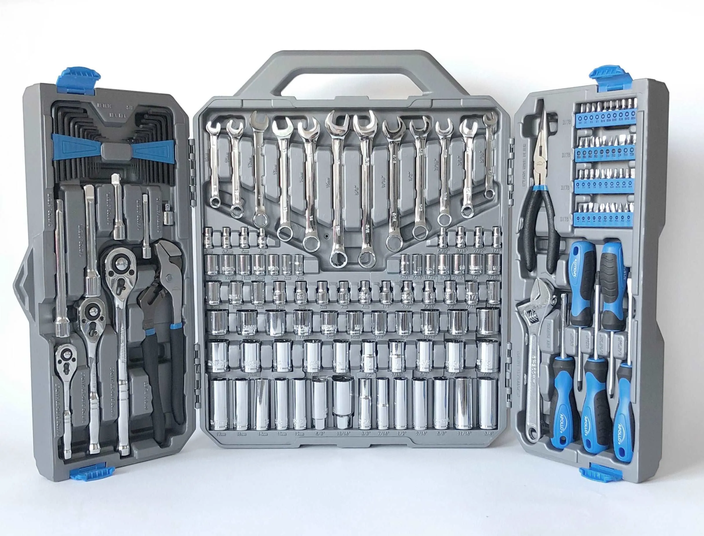 163 Piece Mechanics Tool Kit -- DT0002