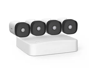 4 Channel PoE HD Video Security Kit, Bullet Camera