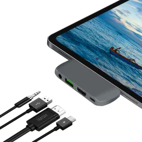 4 in 1 USB Hub Type-C docking station for iPad Pro