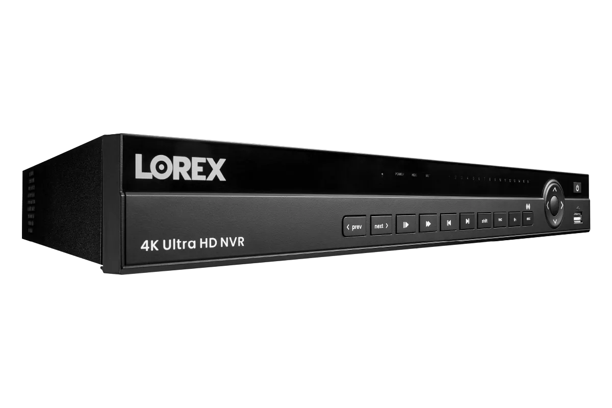 4K Ultra HD 16-Channel Security NVR with Lorex Cloud Connectivity and 4TB Hard Drive