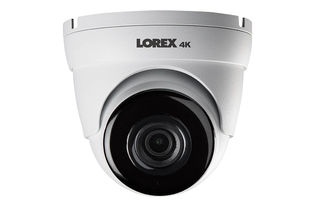 4K Ultra HD IP NVR security camera system with eight 4K IP cameras