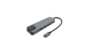 5-IN-1 USB C Hub Type-C Docking Station