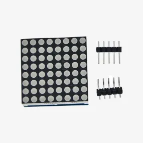 8x8 Dot Matrix Display Module with Driver Control IC