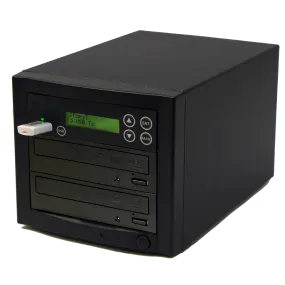 Acumen Disc 1 USB to Disc Duplicator - Flash Media / Disc to 1 (DVD/CD) Single Disc Copier Tower System (AD01-USATA)