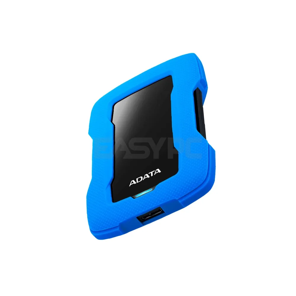 Adata AHD330-2TU31 2tb 2.5 External Hard Disk Drive Blue