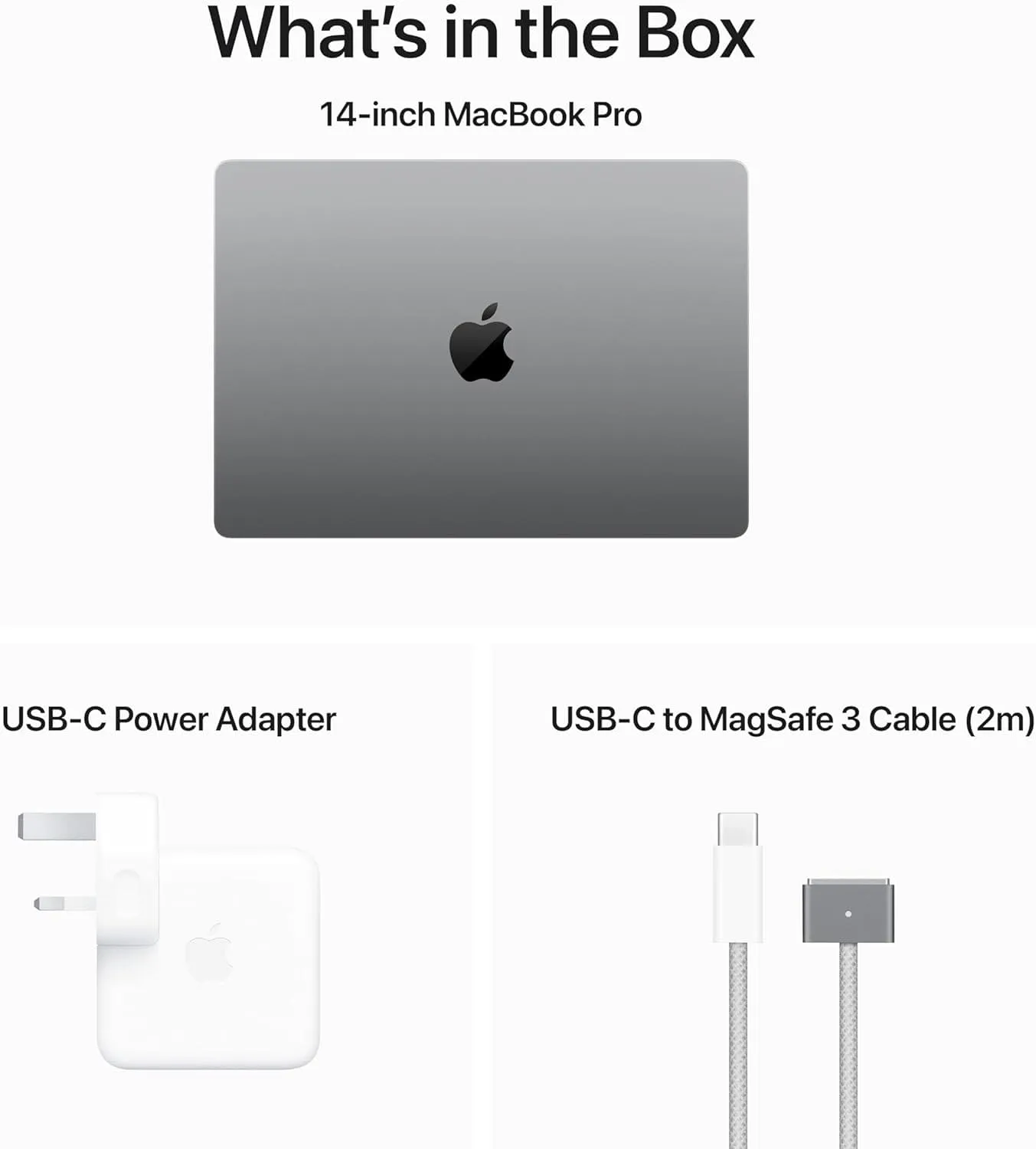 Apple 2023 MacBook Pro 14" M3 Chip with 8‑Core CPU, 10‑Core GPU, 16GB, 1TB SSD) - Space Grey