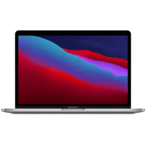 Apple MacBook Pro A2338 Laptop (Apple M1-8 Core - 8GB Ram - 256GB SSD - Apple M1-8 Core Graphics - 13.0 Inch WQXGA IPS - Cam) Open Box - Space Gray