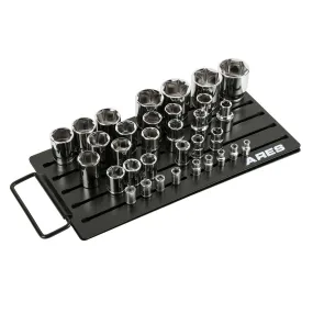 ARES 60032 - 36-Piece Magnetic Socket Organizer