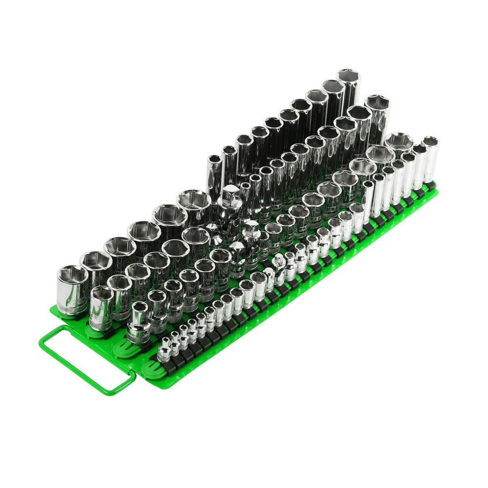 ARES 60040 - Green 80-Piece Socket Holder