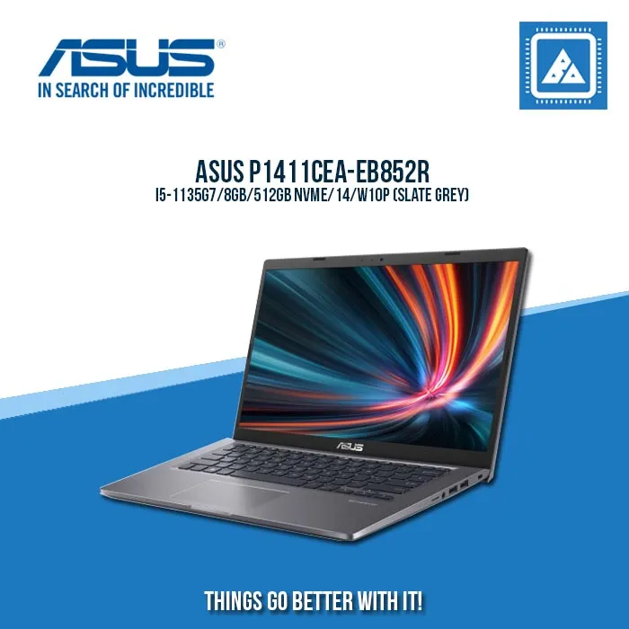 ASUS P1411CEA-EB852R I5-1135G7 | Best for Students and Freelancers Laptop