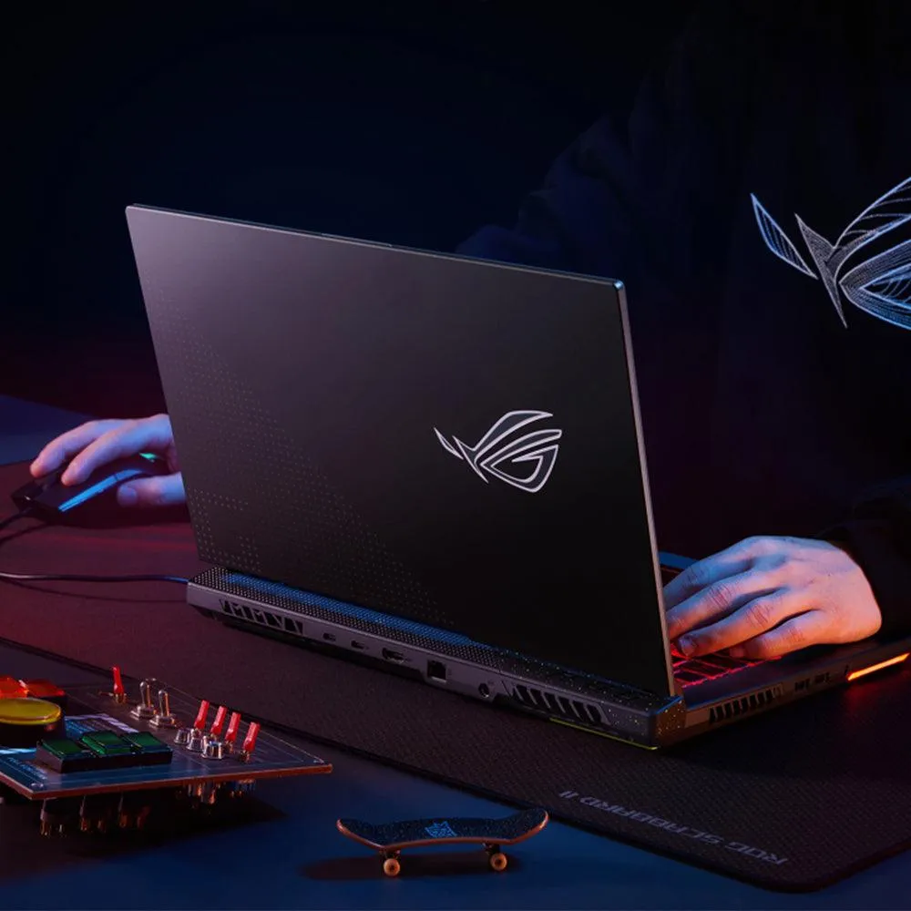 Asus ROG Strix G513RC-HN088W Laptop (AMD Ryzen 7-6800H/BGA - 16GB Ram - M.2 NVMe 512GB - Nvidia RTX 3050 4GB - 15.6 Inch FHD IPS 144Hz - Win11) - Eclipse Gray