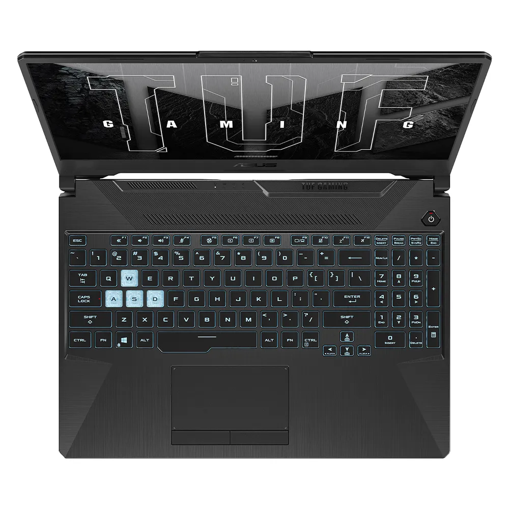 Asus TUF F15 FX506HF-HN001W Laptop (Intel Core i5-11400H - 8GB Ram - M.2 NVMe 512GB - Nvidia RTX 2050 4GB - 15.6 Inch FHD IPS 144Hz - Win11) - Graphite Black