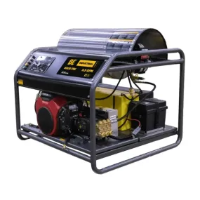 BE 4000psi 5.5gpm Honda Belt Drive Hot Water Pressure Washer Skid Diesel Burner HW4024HA12V