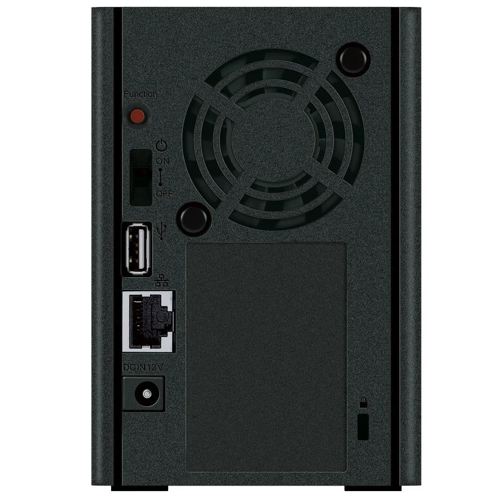 Buffalo LinkStation SoHo 220D 12TB 2-Bay Desktop NAS Server, Marvell Armada 370, 800 MHz, 256 MB Memory, 1xUSB 2.0 - LS220D1202B