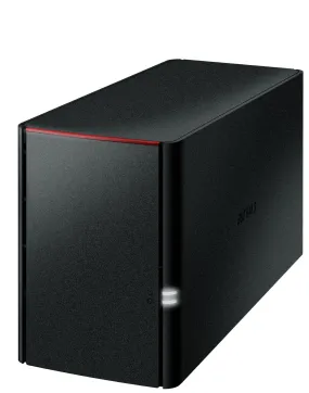 Buffalo LinkStation SoHo 220D 4TB 2-Bay Desktop NAS Server, Marvell Armada 370, 800 MHz, 256 MB Memory, 1xUSB 2.0 - LS220D0402B