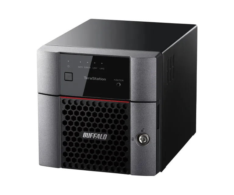 Buffalo TeraStation 3220DN 4TB 2-Bay NAS Desktop, Alpine AL214, 1.4GHz, 1GB RAM, 2xUSB 3.0 - TS3220DN0402