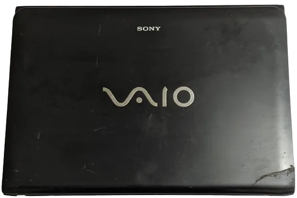 Refurbished Sony VAIO Black Laptop with 14 Display, Intel Core i3 Processor, 500GB HDD, and 4GB RAM.