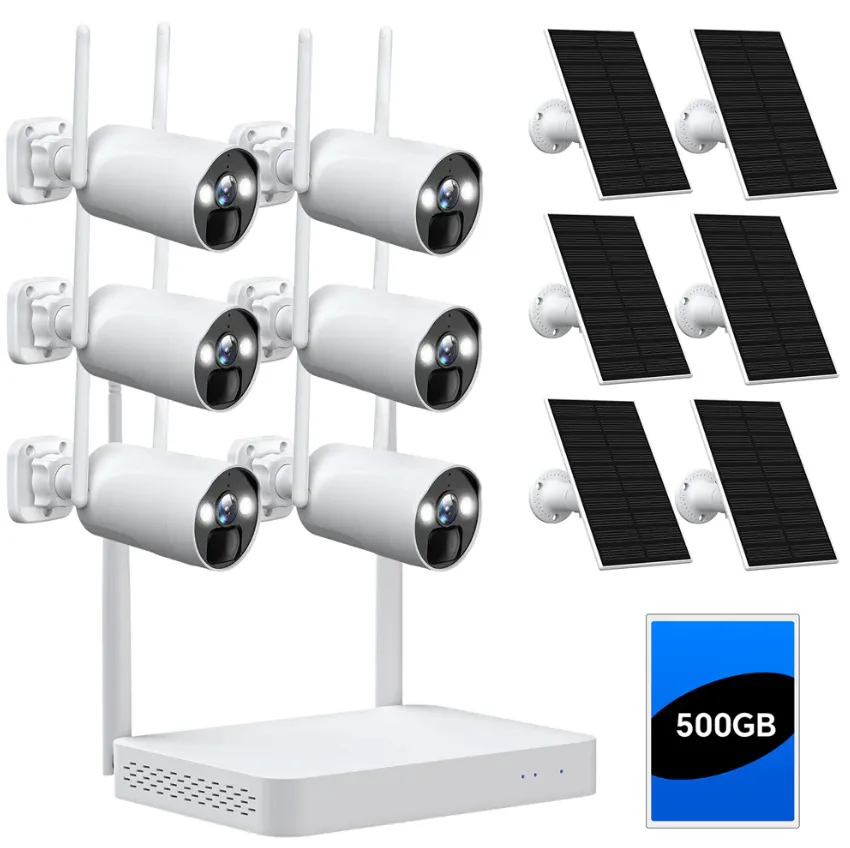 Campark SC17 6PCS 4MP & NVR Solar