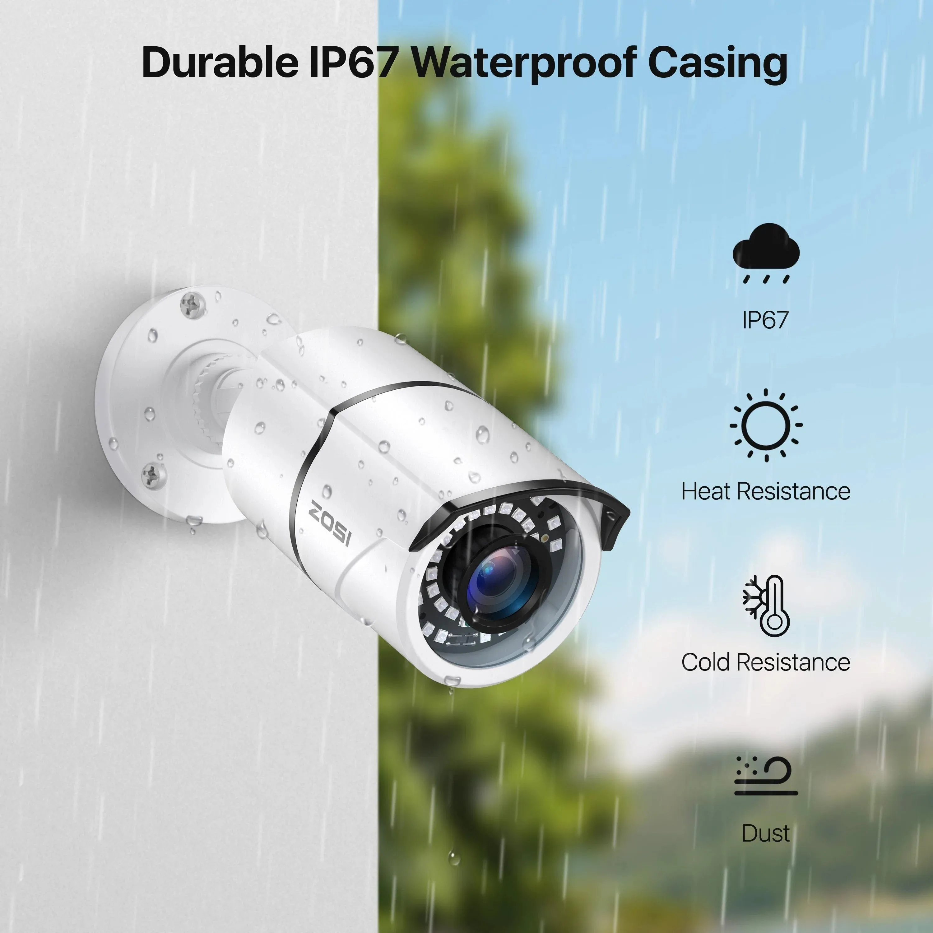 CCTV Surveillance Camera For Indoor and Outdoor Use