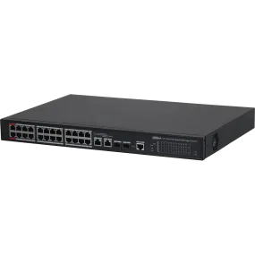 Dahua DH-PFS4226-24GT2GF-360 24-Port Gigabit Managed PoE Switch