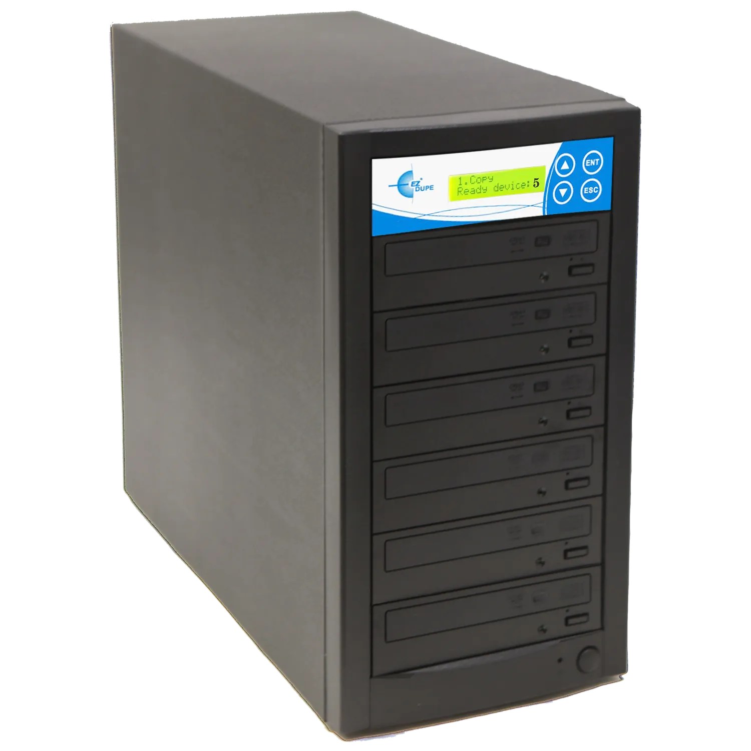 EZ Dupe 1 to 5 Disc / Hard Drive to Disc ISO Duplicator with 1 TB HDD & USB 3.0