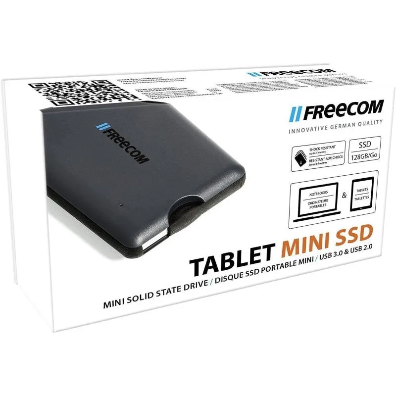 Freecom 128GB Tablet Mini Solid State Drive With USB 3.0 and 2.0