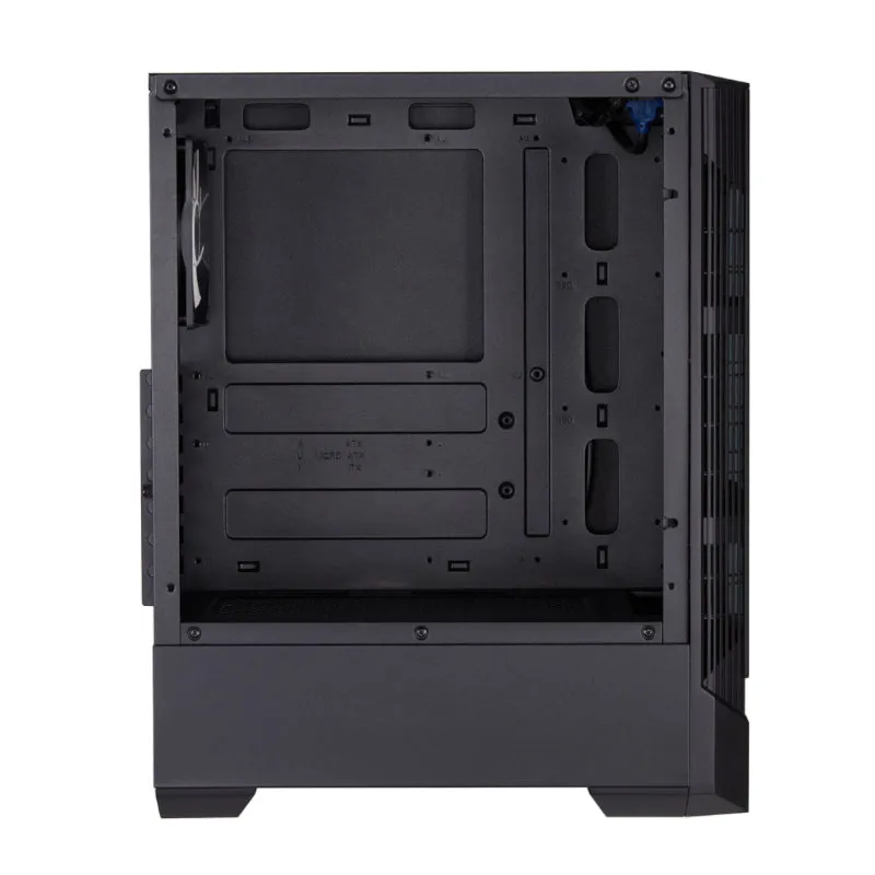 Fsp Cmt260 Atx | Micro-Atx | Mini-Itx | Gaming Chassis |1X 120Mm Fan Included | Tempered Glass Side Panel | Black