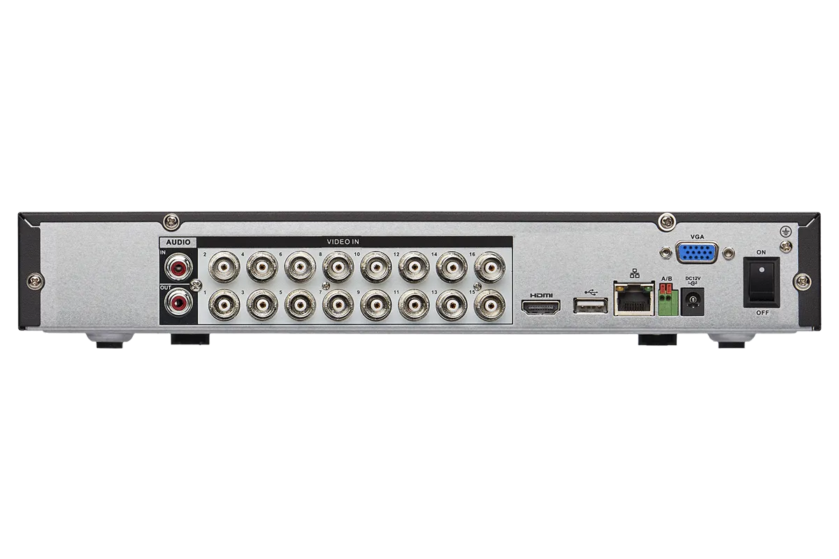 HD MPX 4K Security System DVR - 16 Channel