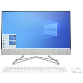 HP All-in-One Desktop 24-dp0015ne, 10th Gen Intel Core i7, 23.8" FHD Touchscreen, 1TB HDD - 256GB SSD, 16GB RAM, NVIDIA GeForce MX330 (2GB) Graphics, Win 10, EN-AR KB, Silver