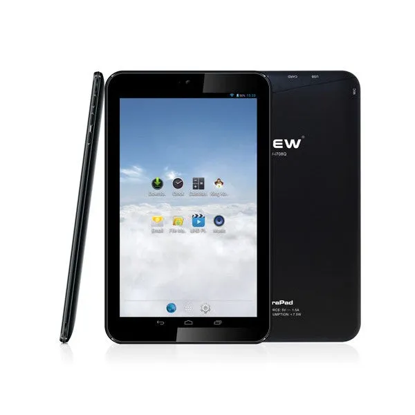 i708Q 7" 1024 × 600 High Resolution, Intel Atom Quad-Core Z3735G (1.83GHz) 1GB/16GB Android Tablet