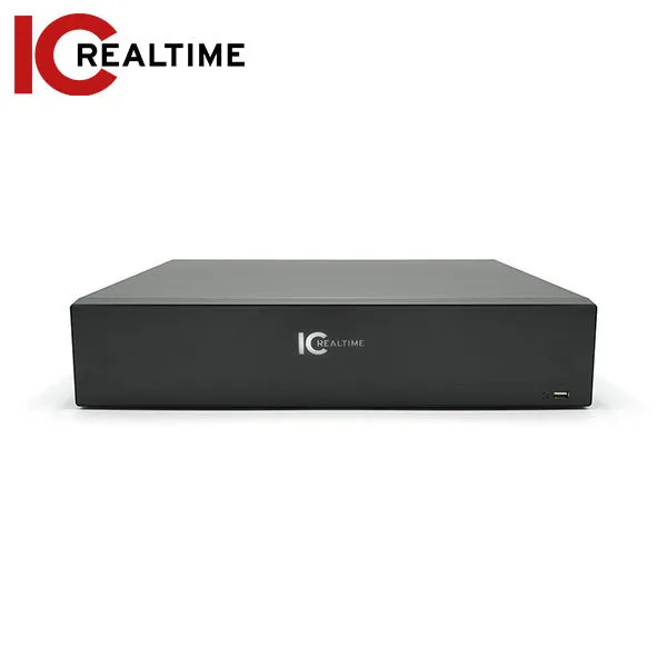 IC Realtime - HDVR-EL1616-2U4K-AI1 / 16Ch Coax   16 IP / Rack-Mount Pentabrid / 80TB Max (Starting At 4TB HDD), 4K/12MP (Coax/IP) Support, 128Mbps Bandwidth