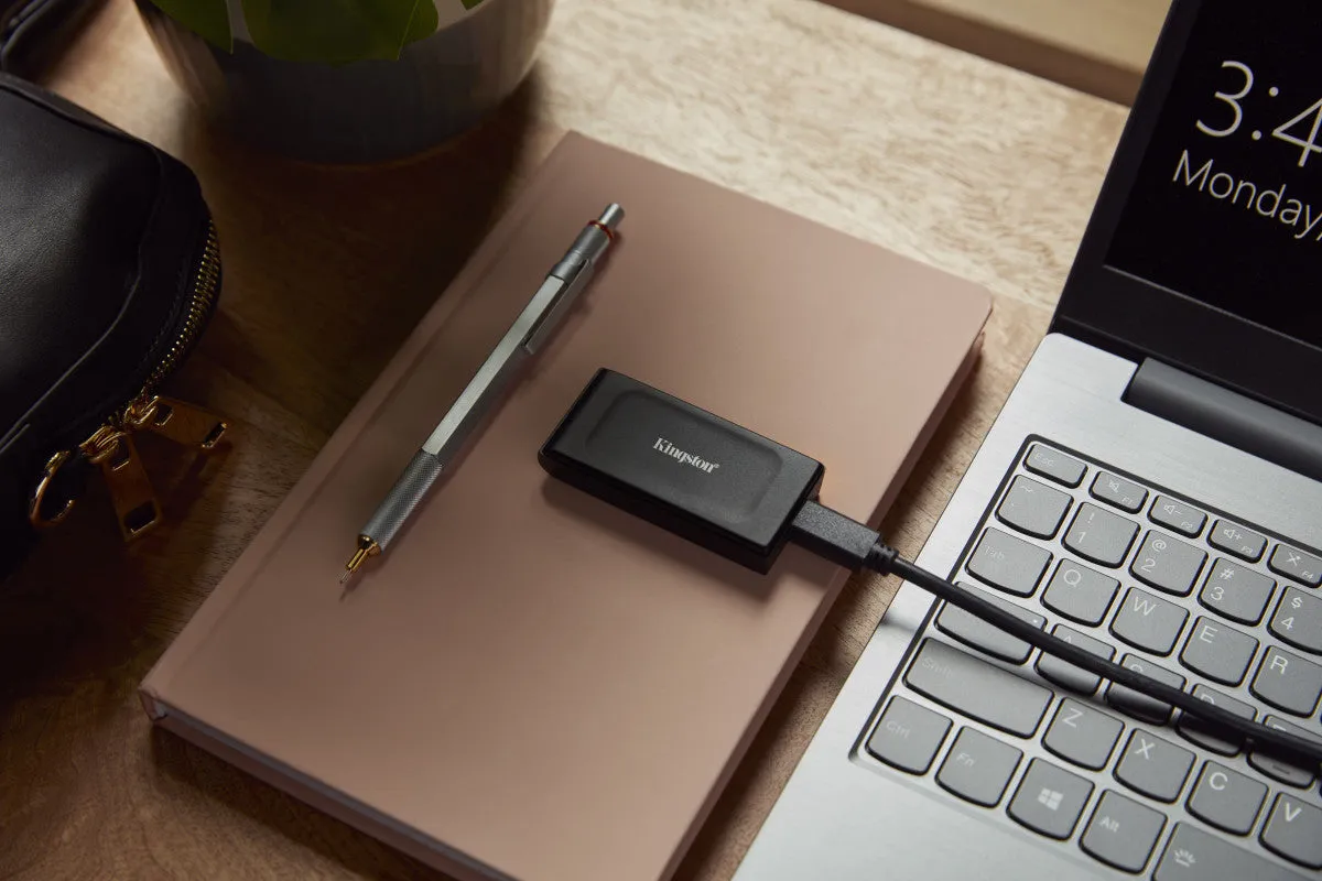 Kingston 2TB Portable SSD, USB 3.2 Gen 2, External Storage, XS1000 Portable Solid State Drive, Black