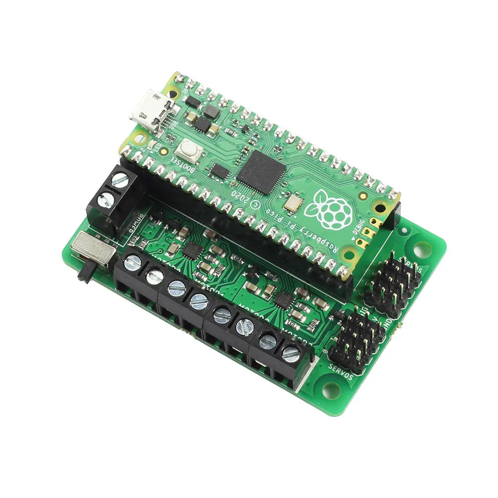 Kitronik Simply Robotics Motor Driver Board for Raspberry Pi Pico