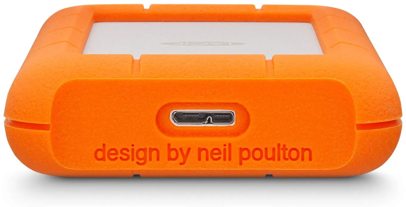 LaCie 5TB Rugged Mini USB 3.0 External Hard Drive