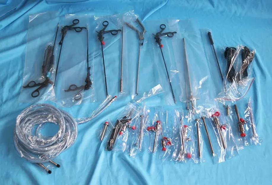 Laparoscopic Surgery Endoscope Complete Set I Medical Laparoscopy Tower Instruments