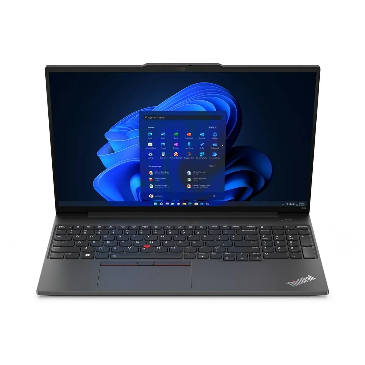 Laptop Lenovo 21JT000JPB 16" AMD Ryzen 7 7730U  16 GB RAM 512 GB SSD Qwerty US