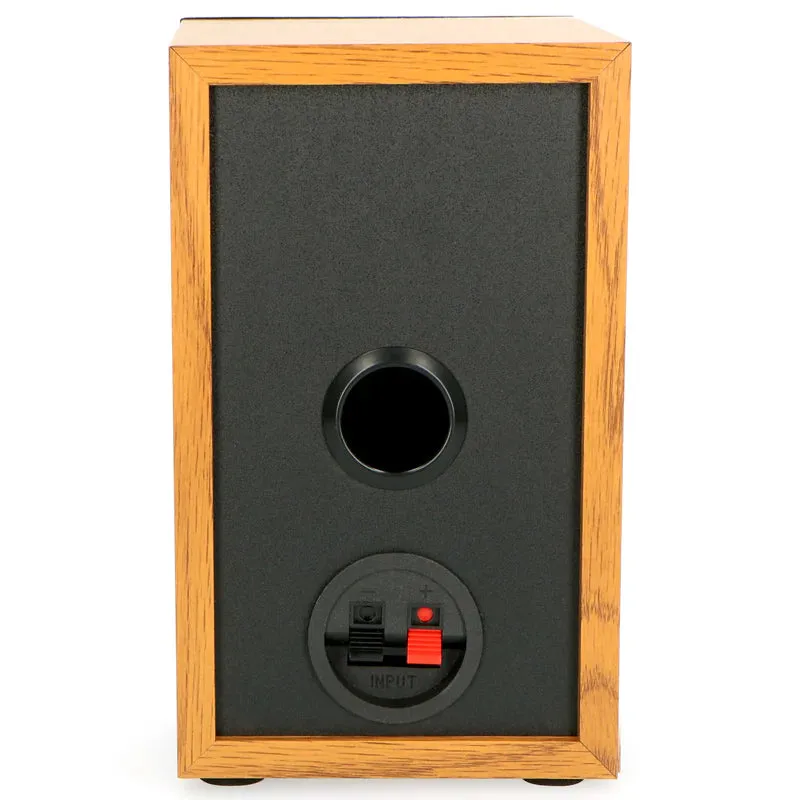 Lenco LS-300 Belt Drive Bluetooth Turntable and HiFi Speakers Pair Wood