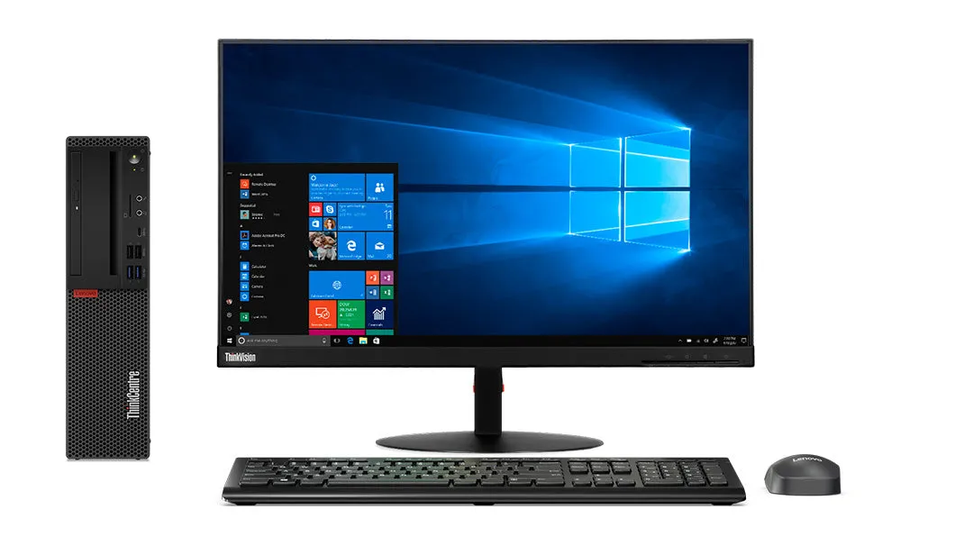 Lenovo ThinkCentre M720s SFF Desktop, Intel i5-9400, 2.90GHz, 8GB RAM, 1TB HDD, Win10P - 10ST008MUS