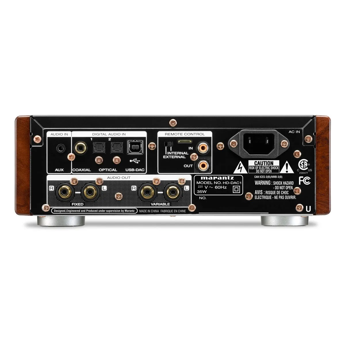 Marantz HD-DAC1 Headphone Amplifier with DAC Mode