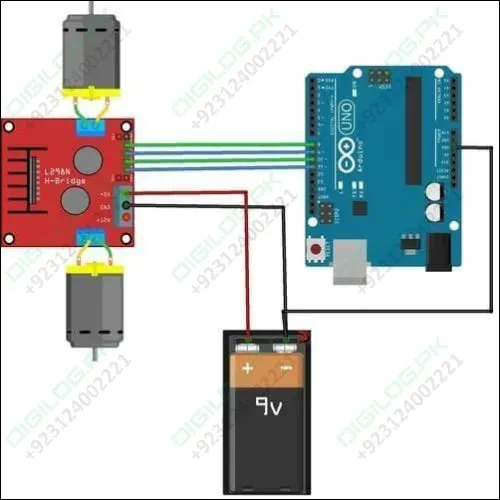 Motor Driver Module L298n For Arduino Dual h Bridge Motor Driver