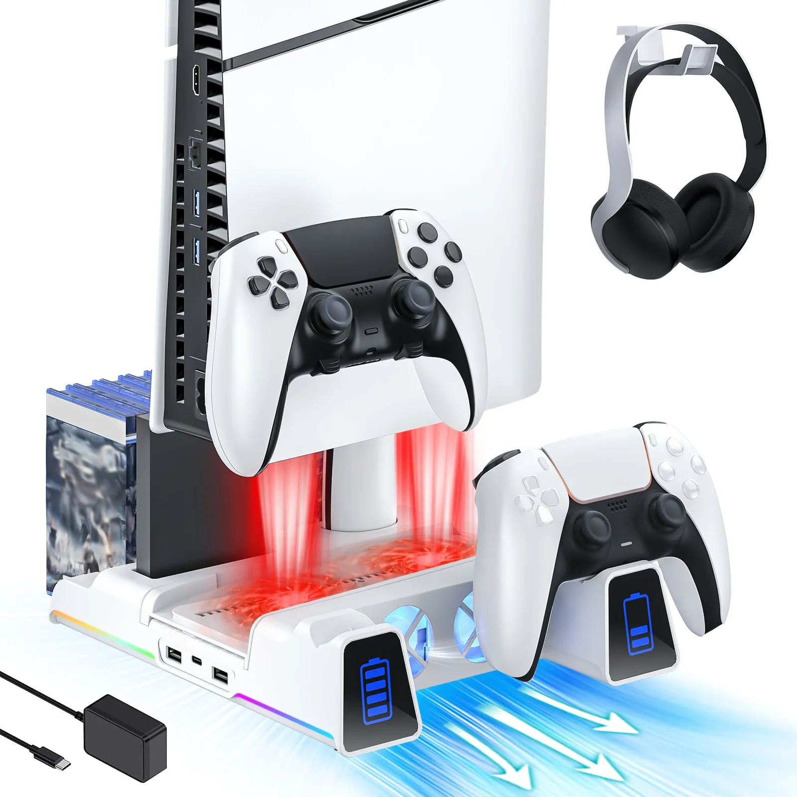 NexiGo PS5 Slim Cooling Stand