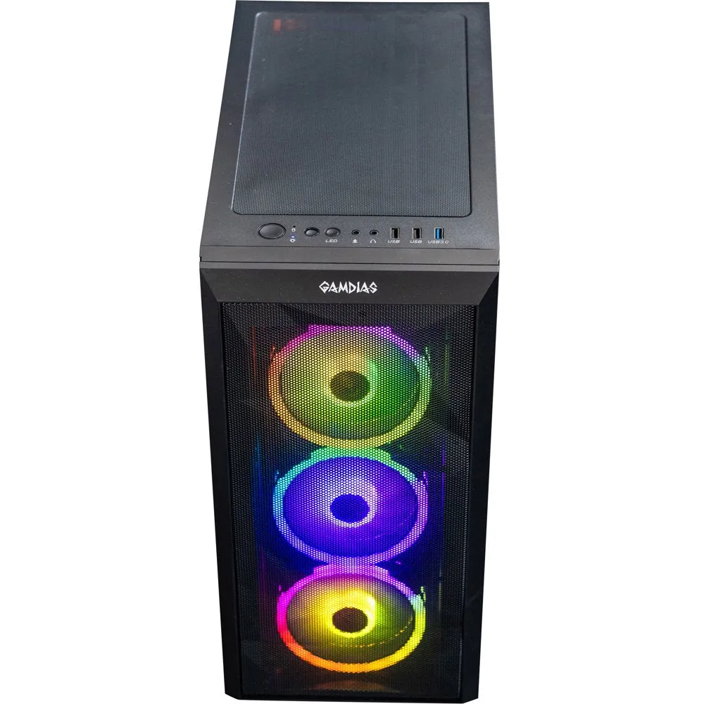 Omega 3 Core Gaming Desktop, Intel Core I5-12400, 8 Core 16 Threads, 16GB DDR4 Desktop, Windows 10, 1TB HDD