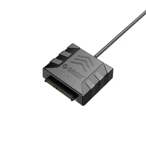 Orico Usb To Sata Adapter | Usb 3.0 Type-A To Sata |50Cm | Compatible With 2.5/3.5 Inch Sata Hdd, Ssd (3.5Inch Hard Disks Need To Be Connected To A Power Adapter)