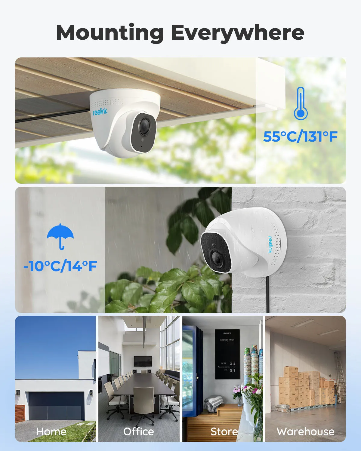 Reolink 5MP 8-Channel PoE Security Camera System, 2TB HDD Built-in