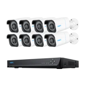 Reolink RLK16-810B8-A 16-Channel 4K PoE NVR Security Camera Kit | Person/Vehicle Detection, 3TB HDD Included (Up to 12TB HDD), IP67 Cameras