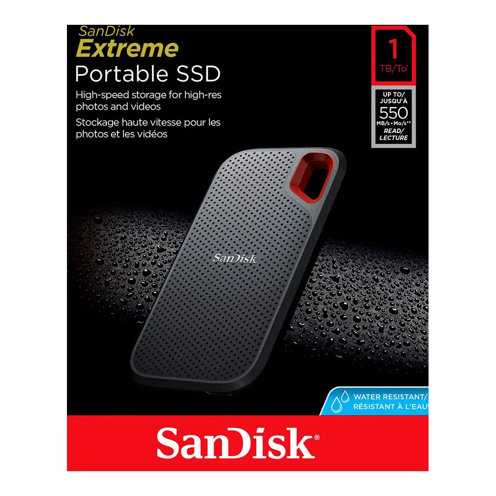 Sandisk SSD Portable Extreme 1TB E61