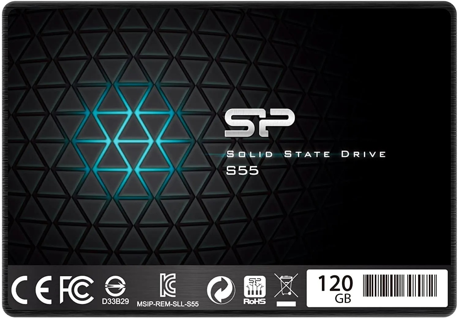 Silicon Power S55 120GB 2.5" 7Mm SATA III Internal Solid State Drive SP120GBSS3S55S25