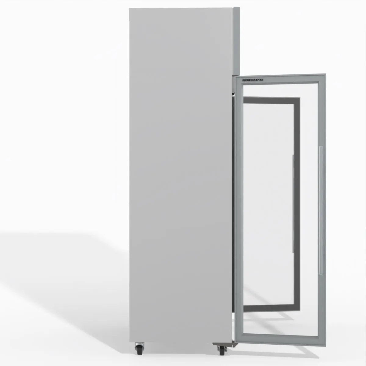 Skope TME1000N-A 2 Glass Door Display or Storage Fridge