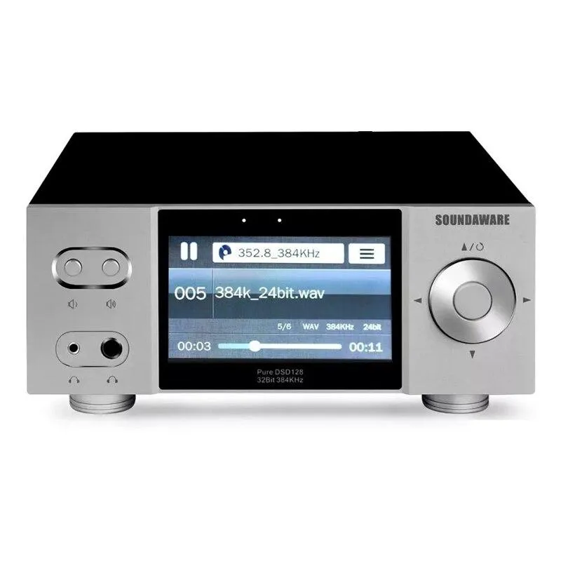 Soundaware A1 Streaming Desktop Network Player Digital Turntable Decoding Amplifier